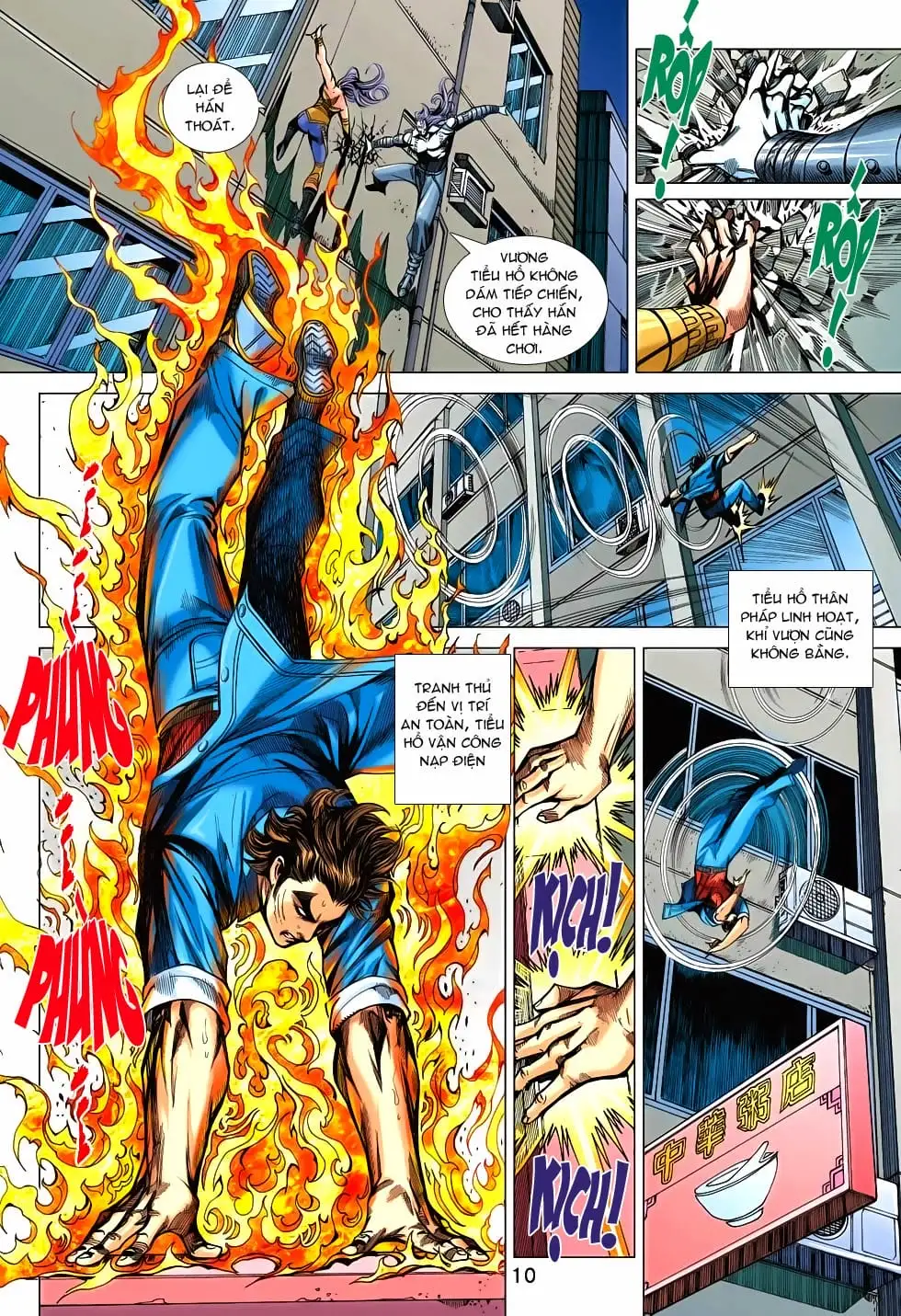 Truyện Tranh Tân Tác Long Hổ Môn trang 4