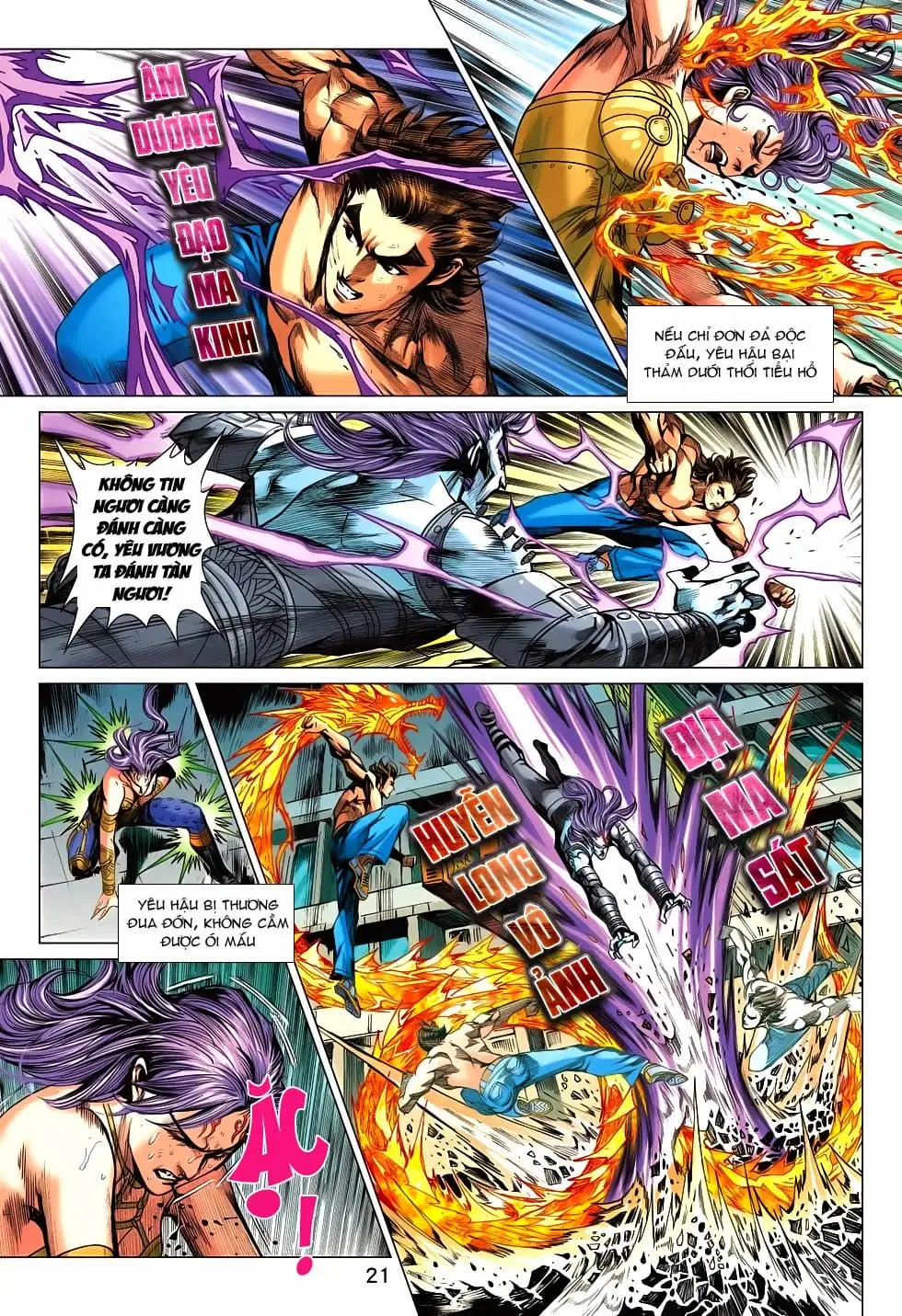 Truyện Tranh Tân Tác Long Hổ Môn trang 4