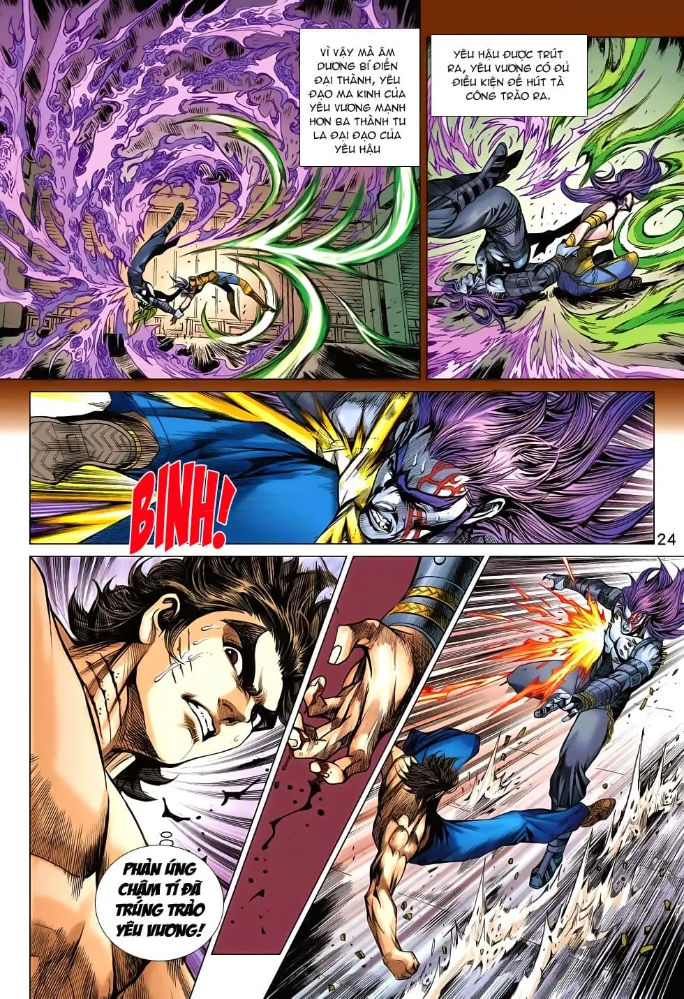 Truyện Tranh Tân Tác Long Hổ Môn trang 4