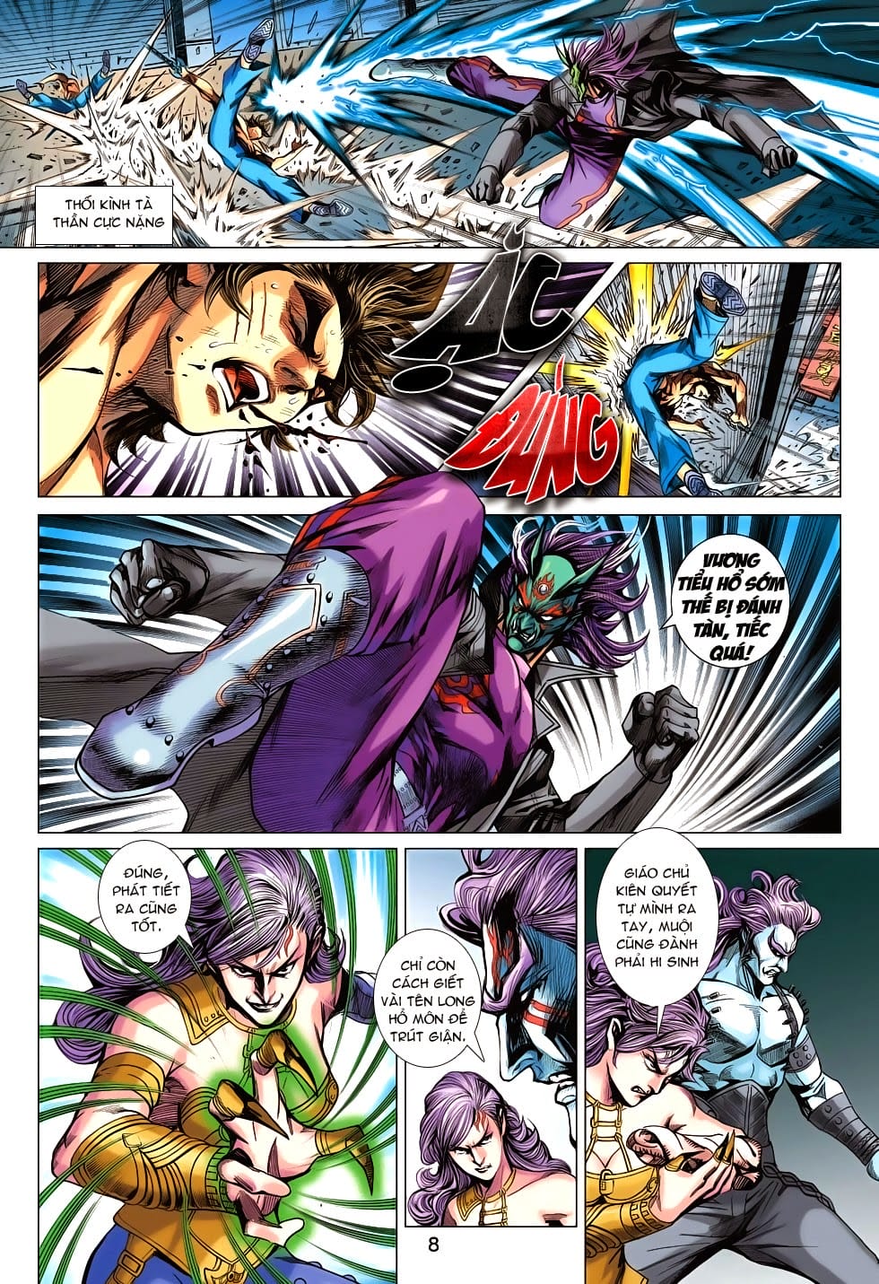 Truyện Tranh Tân Tác Long Hổ Môn trang 4