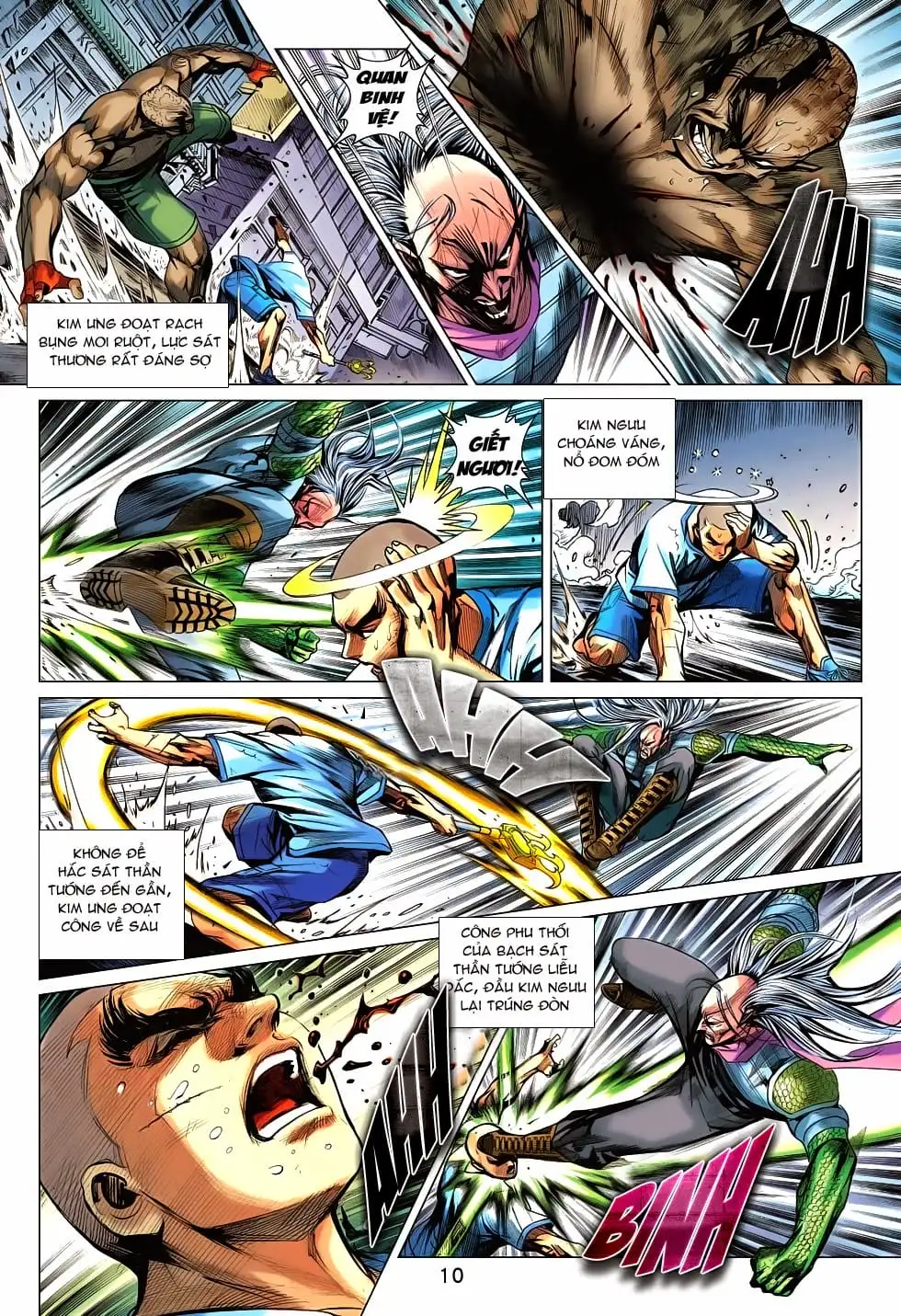 Truyện Tranh Tân Tác Long Hổ Môn trang 4