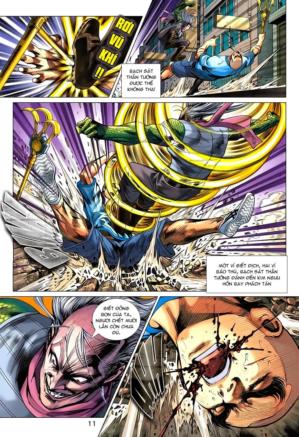 Truyện Tranh Tân Tác Long Hổ Môn trang 4