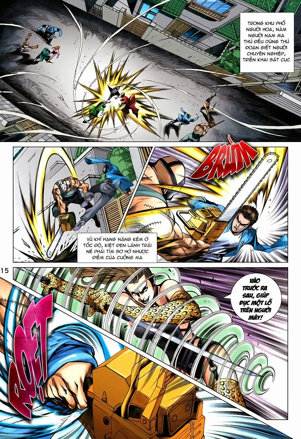 Truyện Tranh Tân Tác Long Hổ Môn trang 4