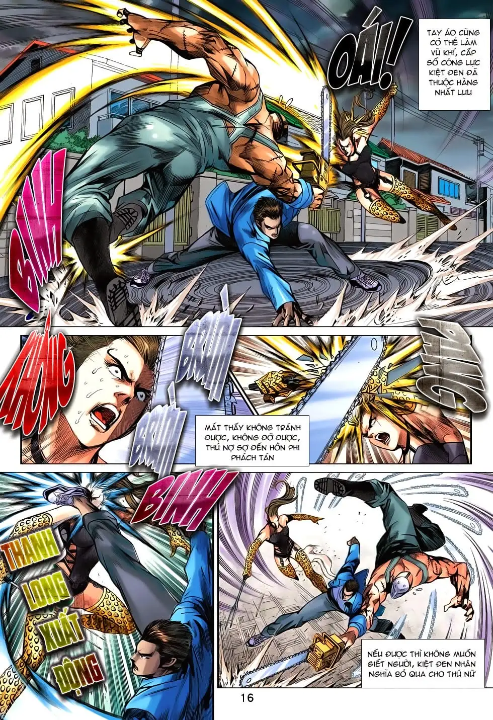 Truyện Tranh Tân Tác Long Hổ Môn trang 4