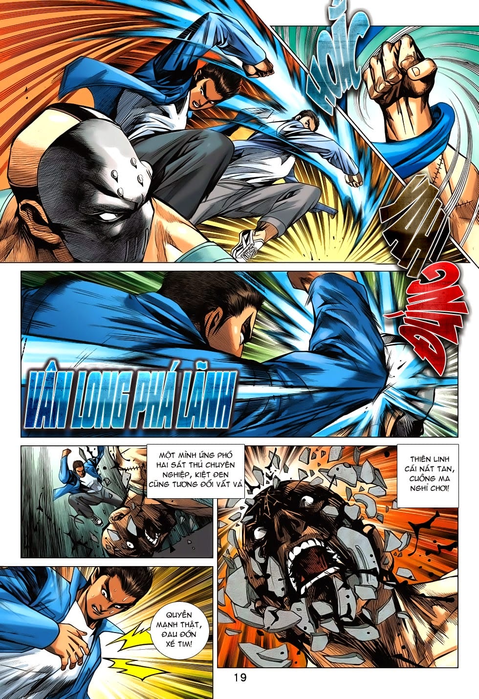 Truyện Tranh Tân Tác Long Hổ Môn trang 4