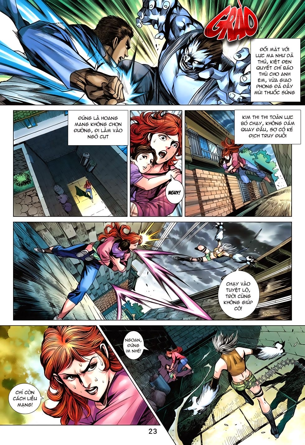 Truyện Tranh Tân Tác Long Hổ Môn trang 4