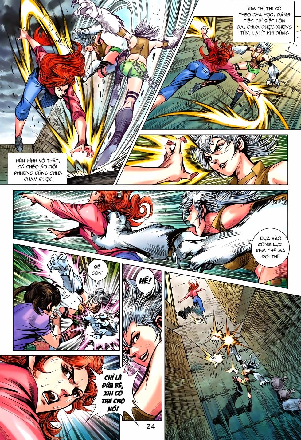 Truyện Tranh Tân Tác Long Hổ Môn trang 4