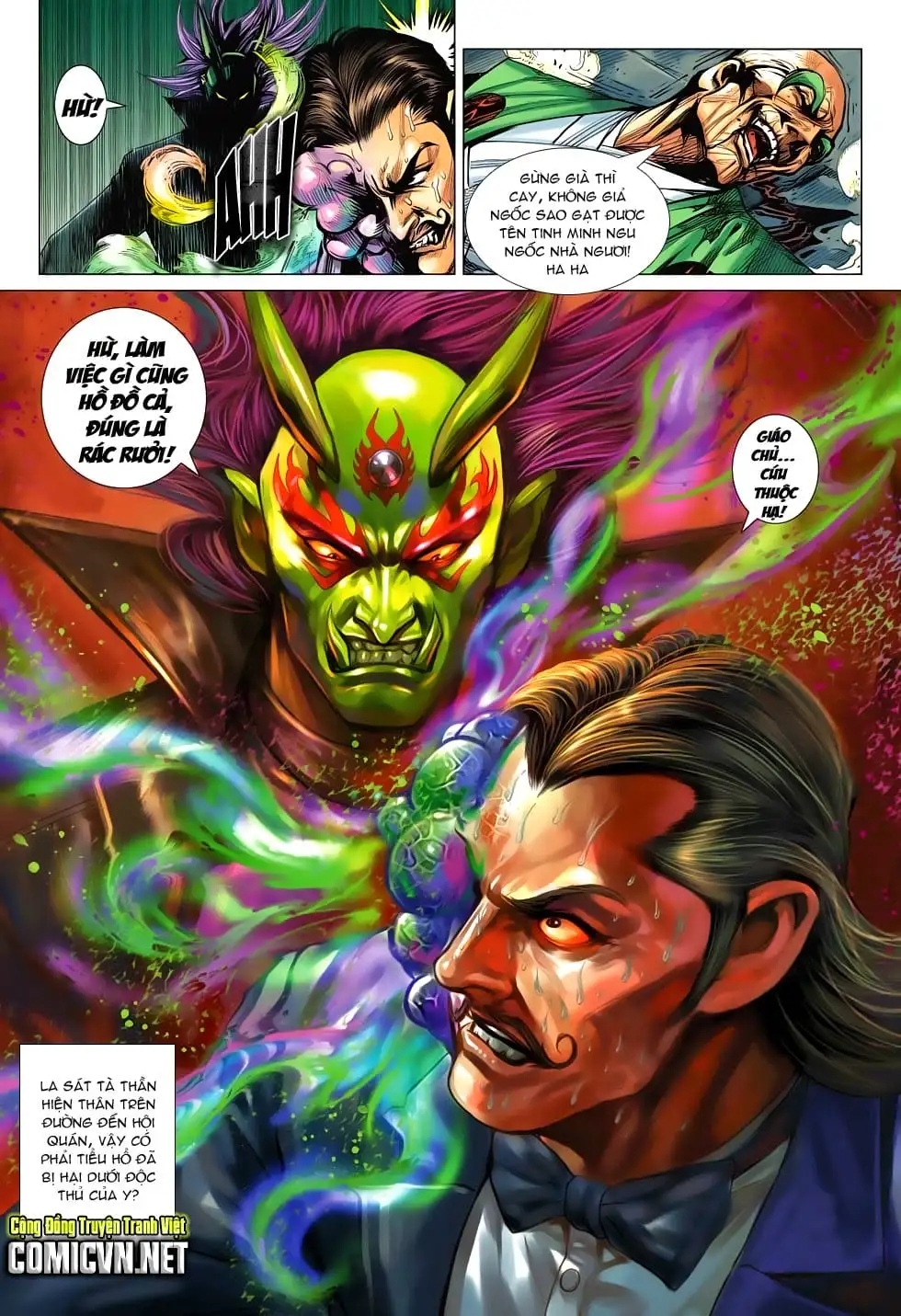 Truyện Tranh Tân Tác Long Hổ Môn trang 4