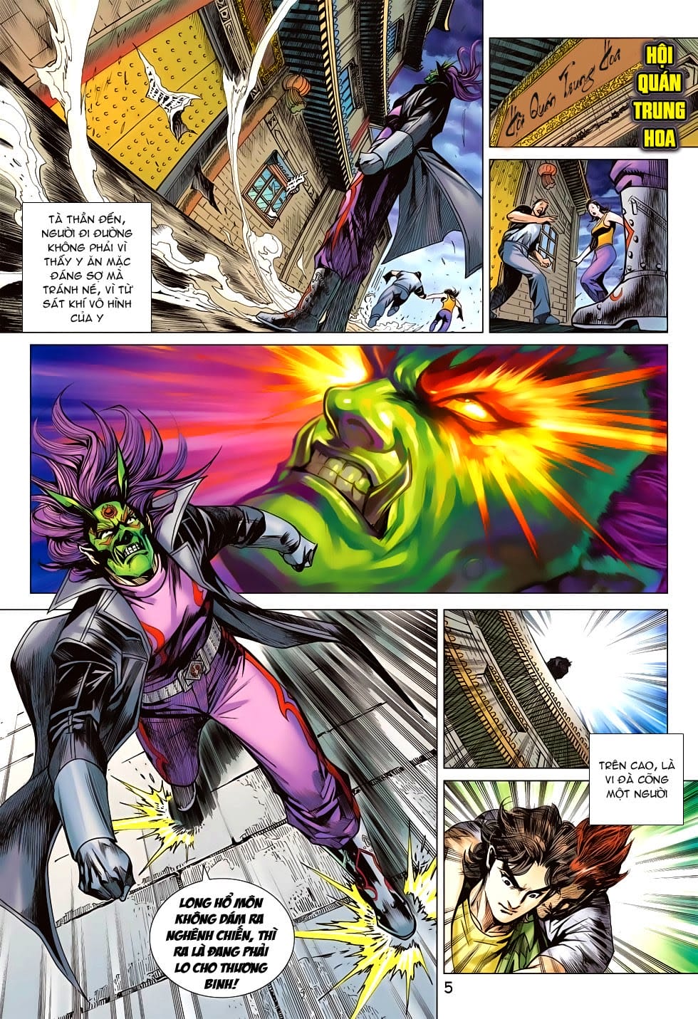 Truyện Tranh Tân Tác Long Hổ Môn trang 4
