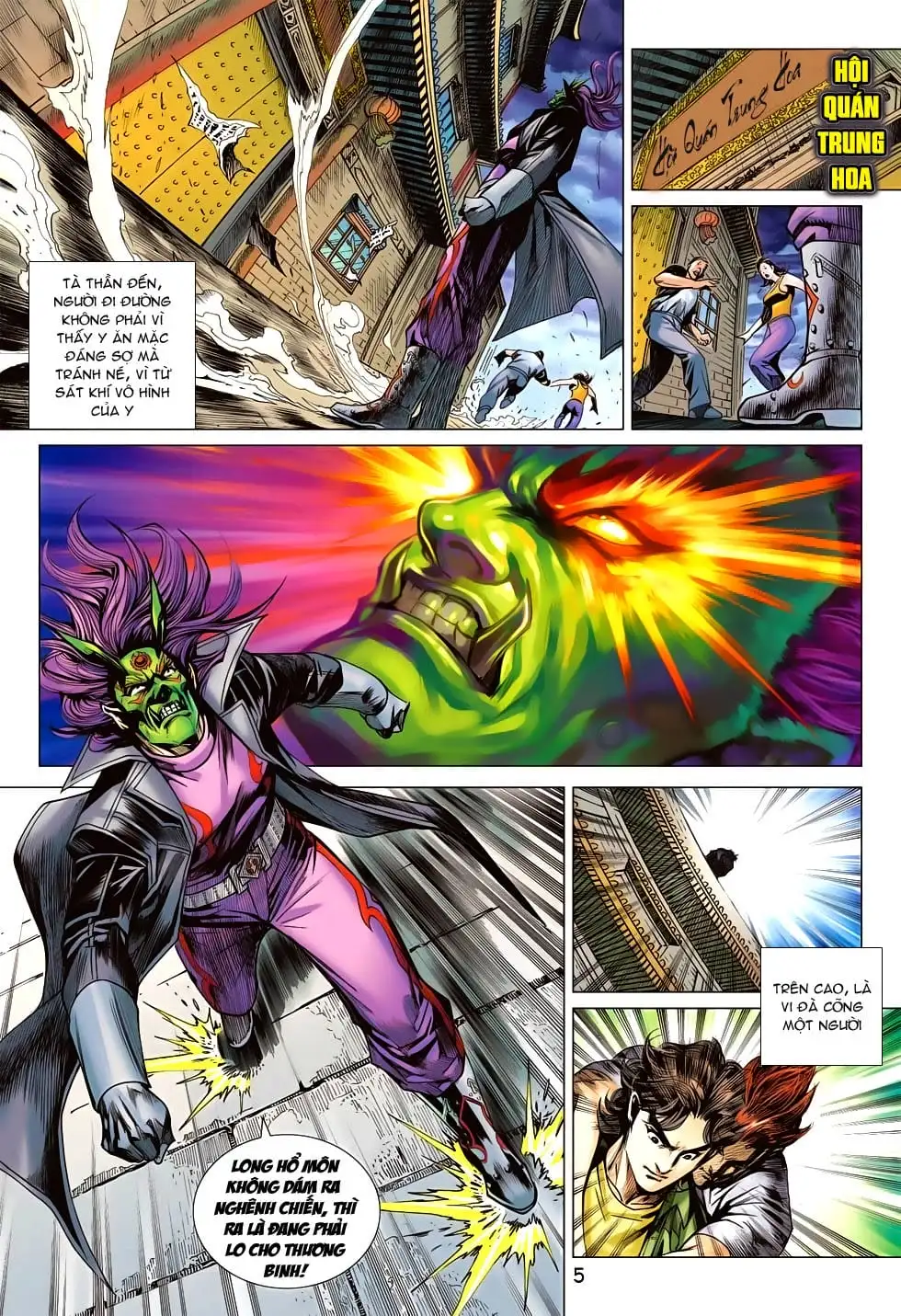 Truyện Tranh Tân Tác Long Hổ Môn trang 4
