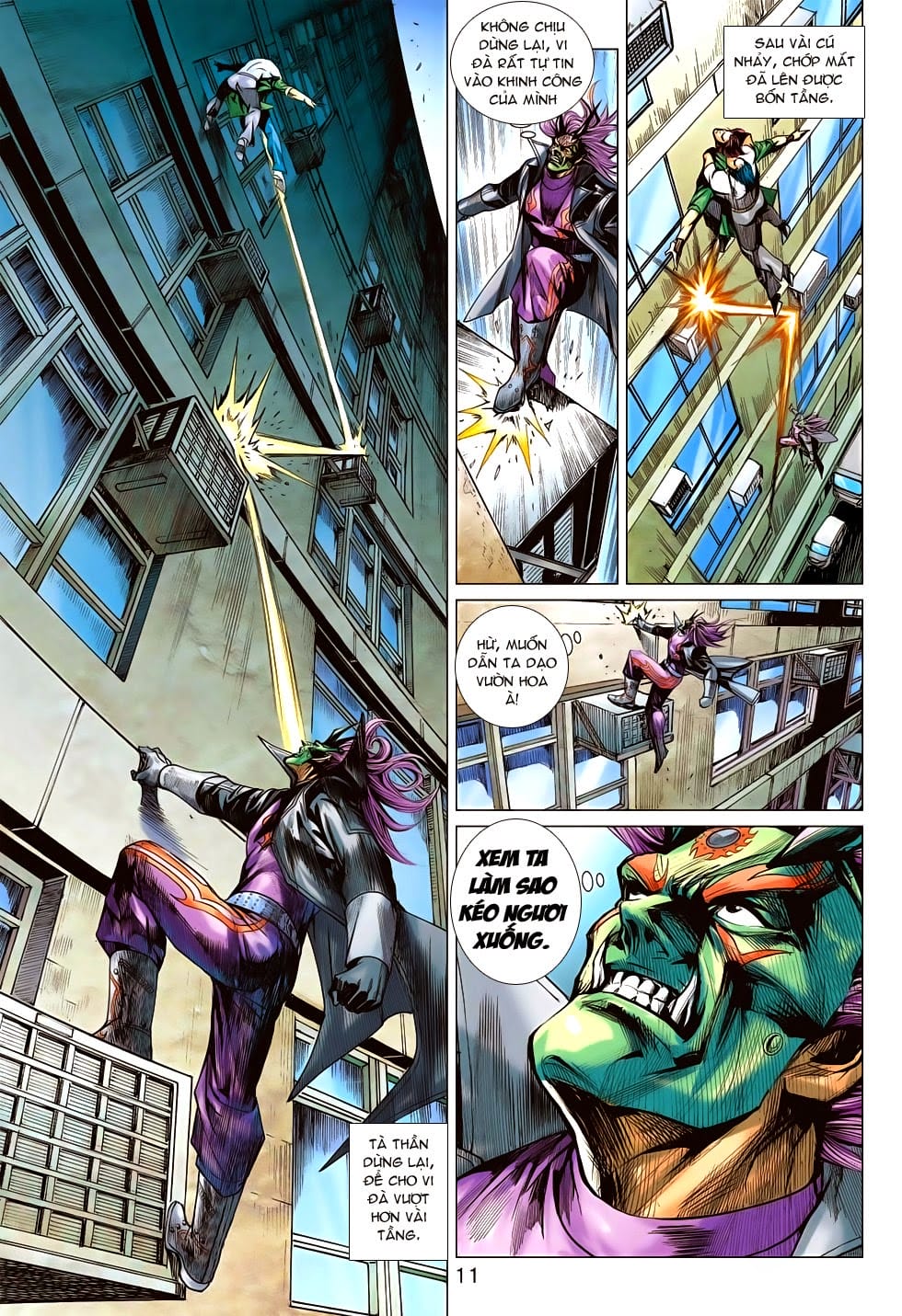 Truyện Tranh Tân Tác Long Hổ Môn trang 4