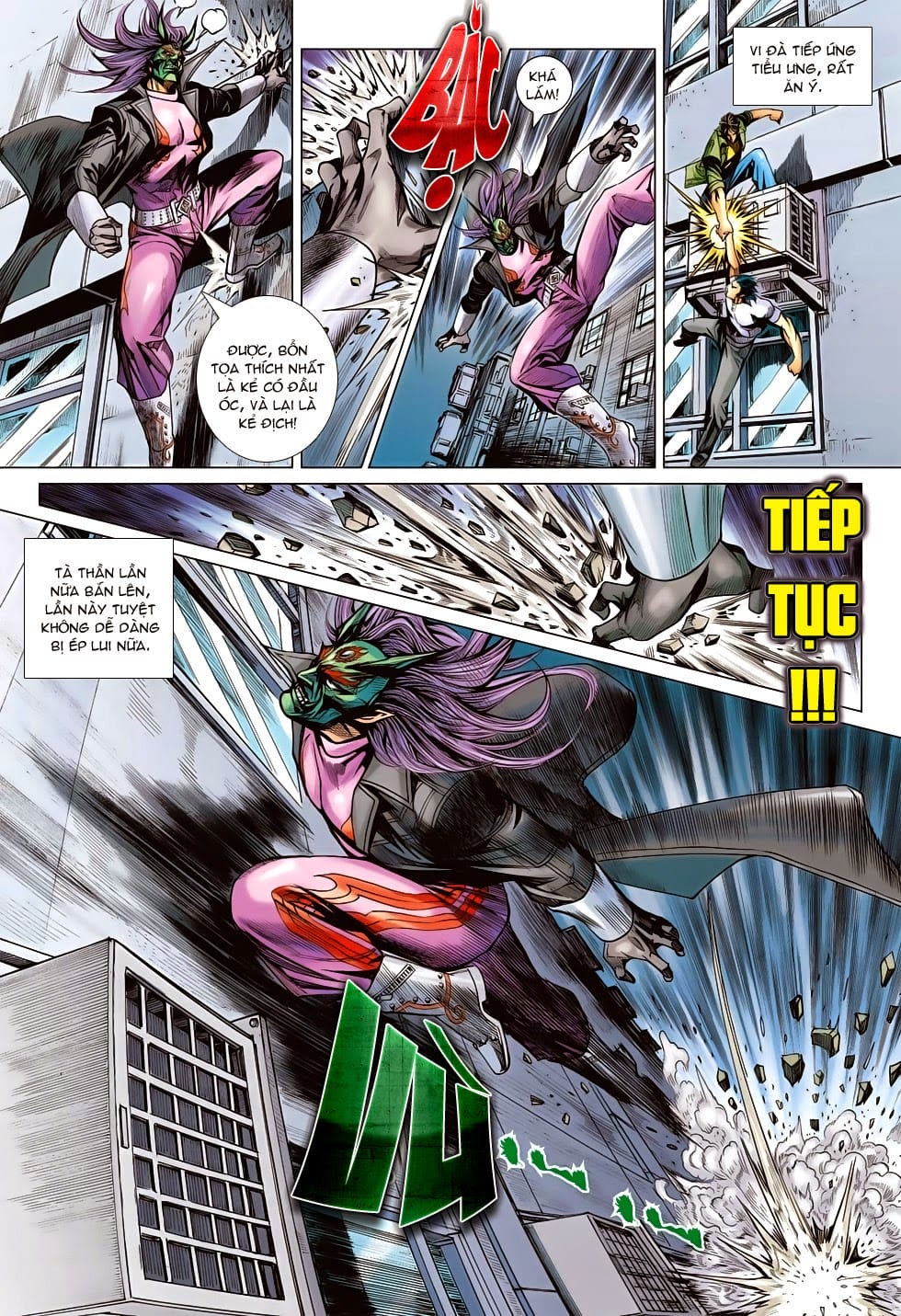 Truyện Tranh Tân Tác Long Hổ Môn trang 4