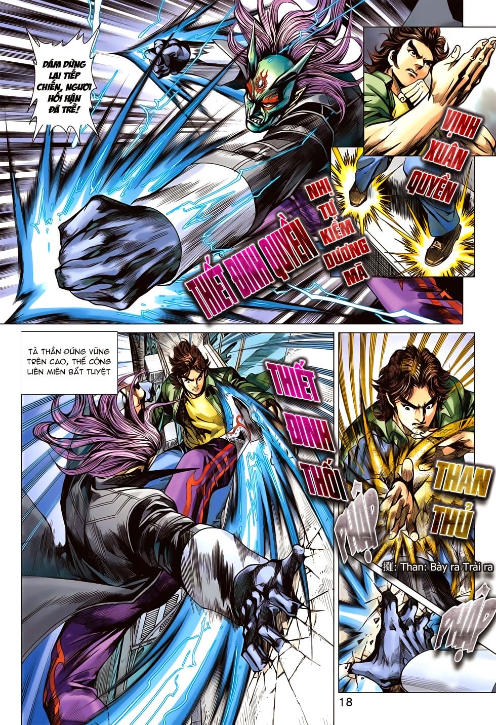 Truyện Tranh Tân Tác Long Hổ Môn trang 4