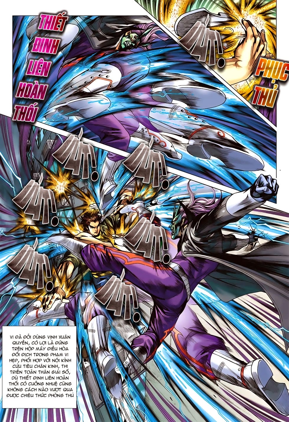 Truyện Tranh Tân Tác Long Hổ Môn trang 4