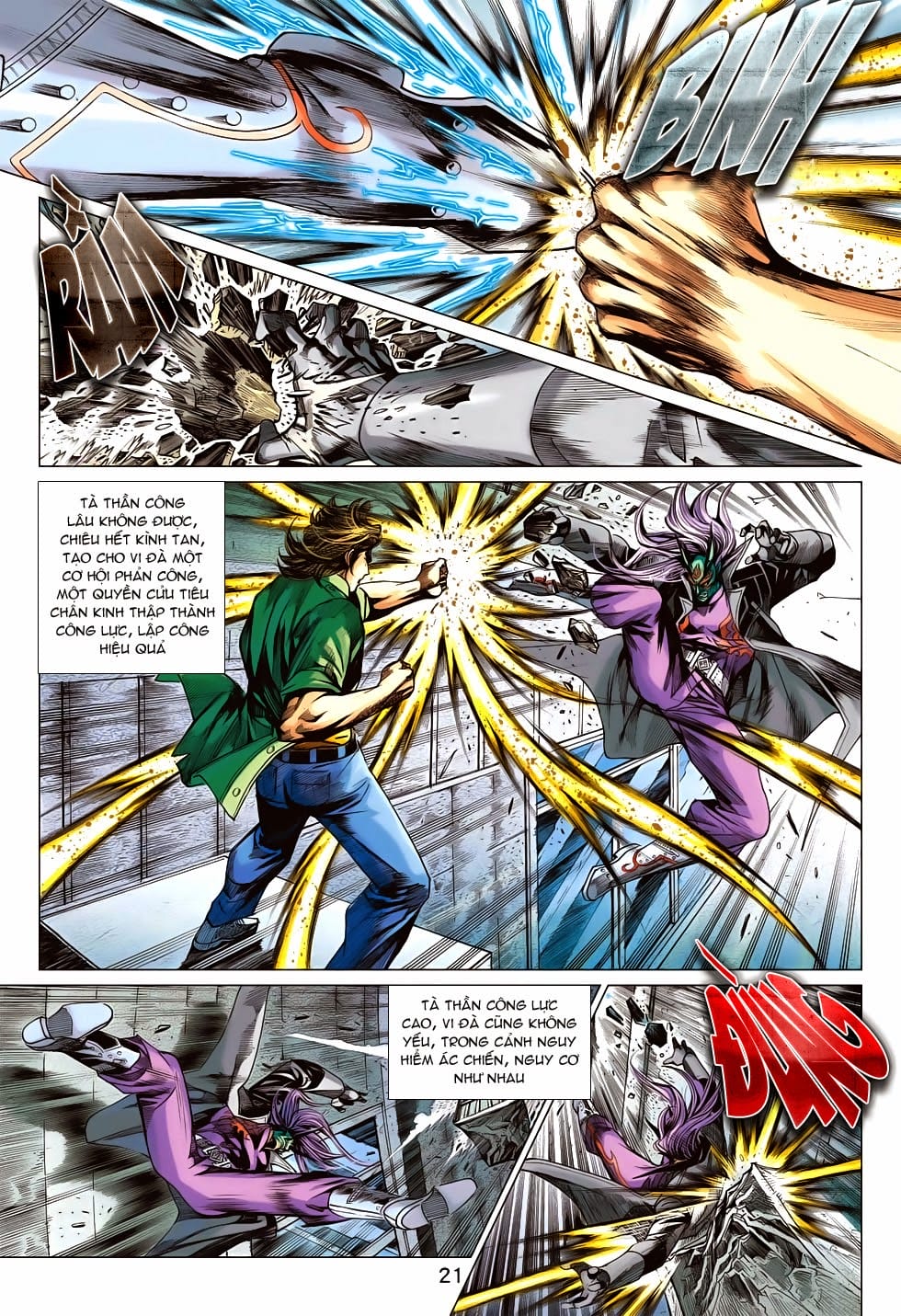 Truyện Tranh Tân Tác Long Hổ Môn trang 4