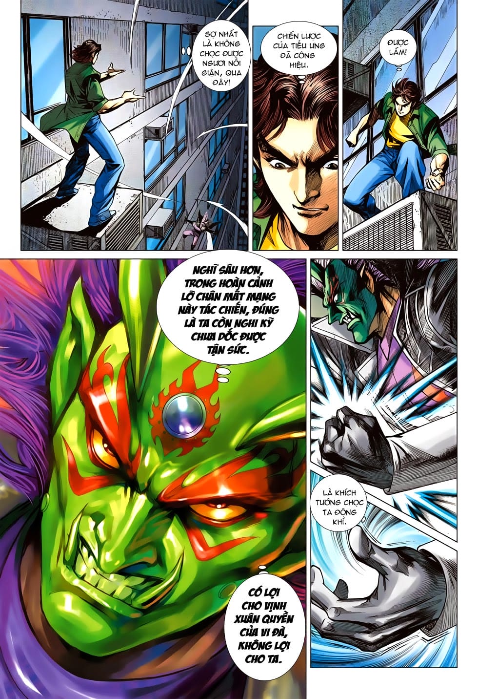 Truyện Tranh Tân Tác Long Hổ Môn trang 4