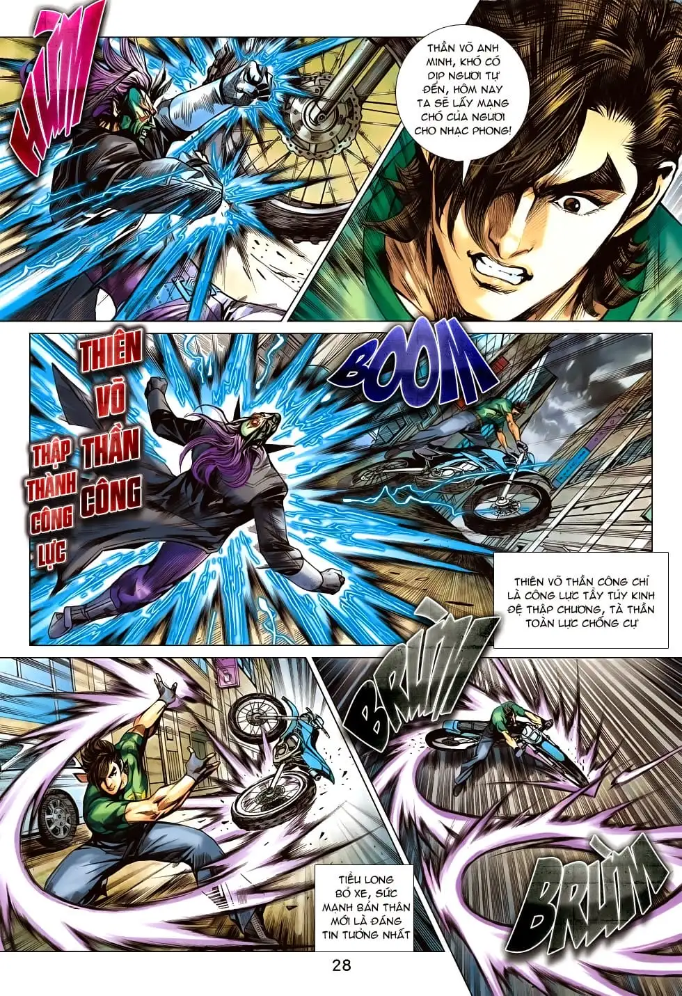 Truyện Tranh Tân Tác Long Hổ Môn trang 4