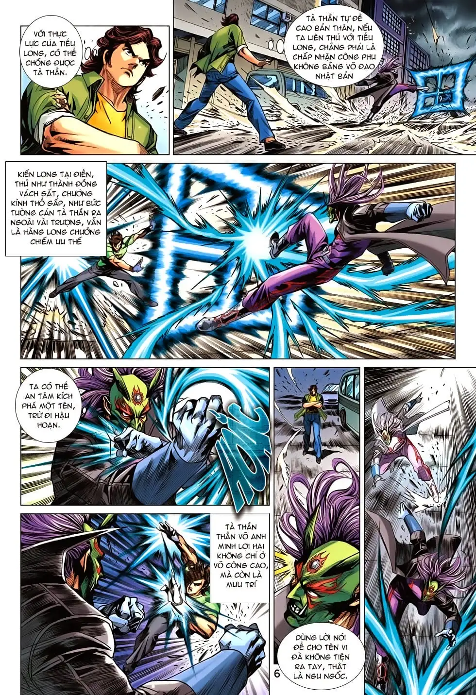 Truyện Tranh Tân Tác Long Hổ Môn trang 4