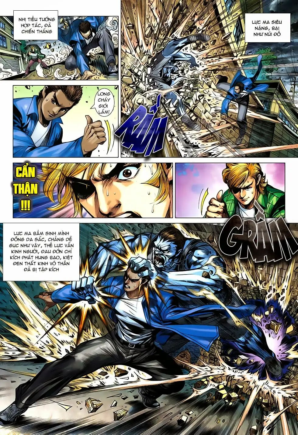 Truyện Tranh Tân Tác Long Hổ Môn trang 4