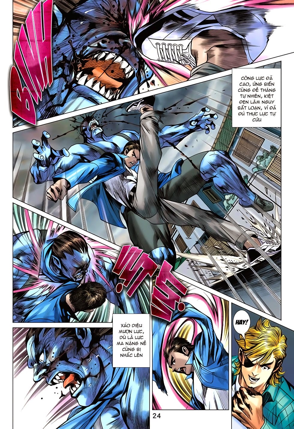 Truyện Tranh Tân Tác Long Hổ Môn trang 4