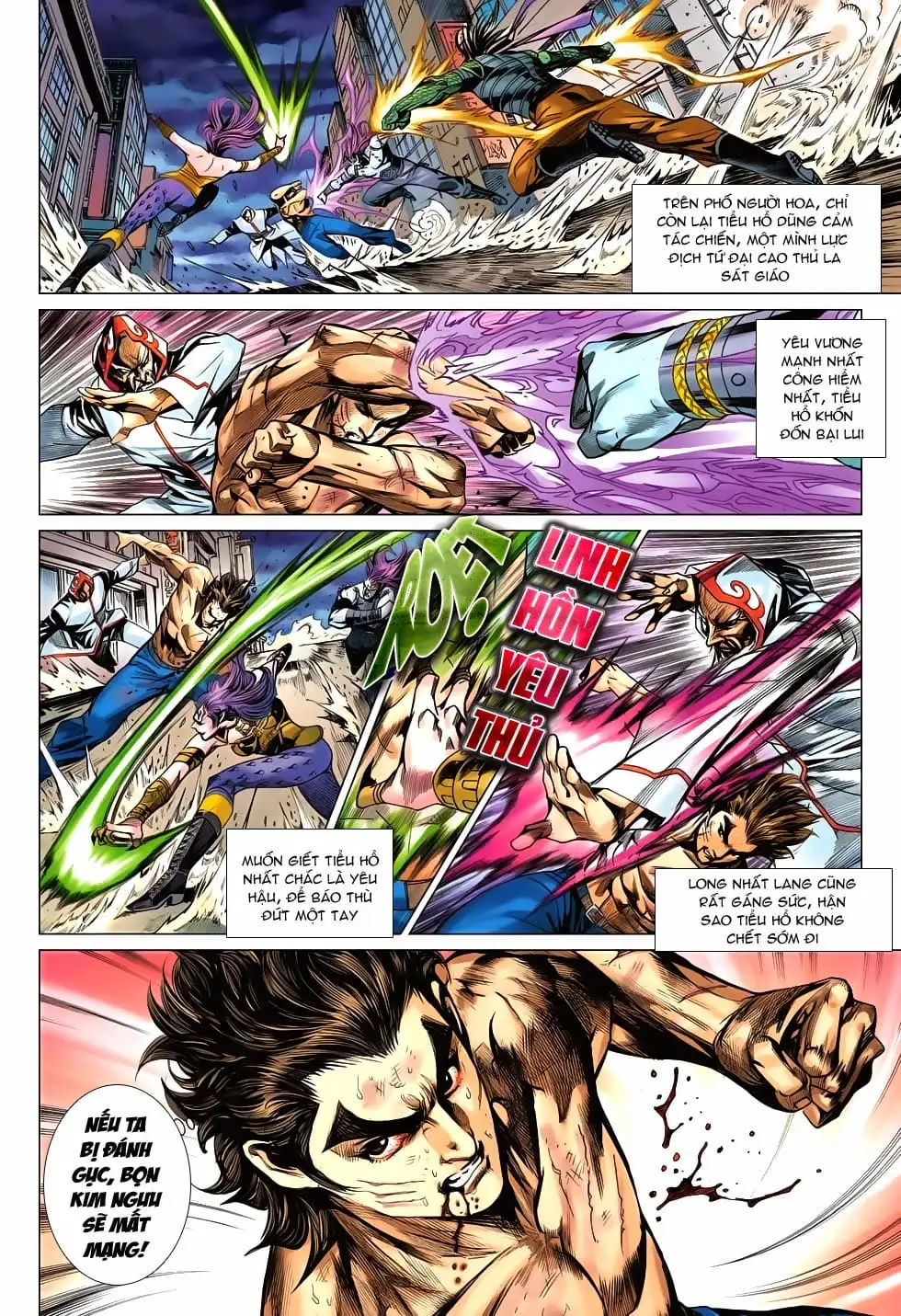 Truyện Tranh Tân Tác Long Hổ Môn trang 4