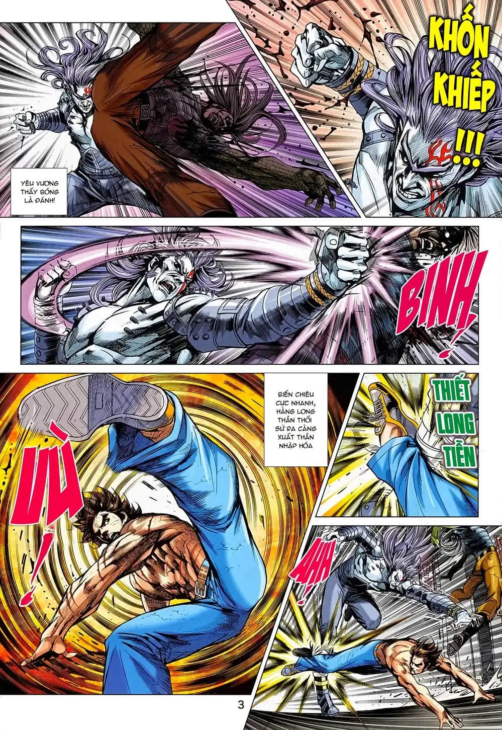 Truyện Tranh Tân Tác Long Hổ Môn trang 4