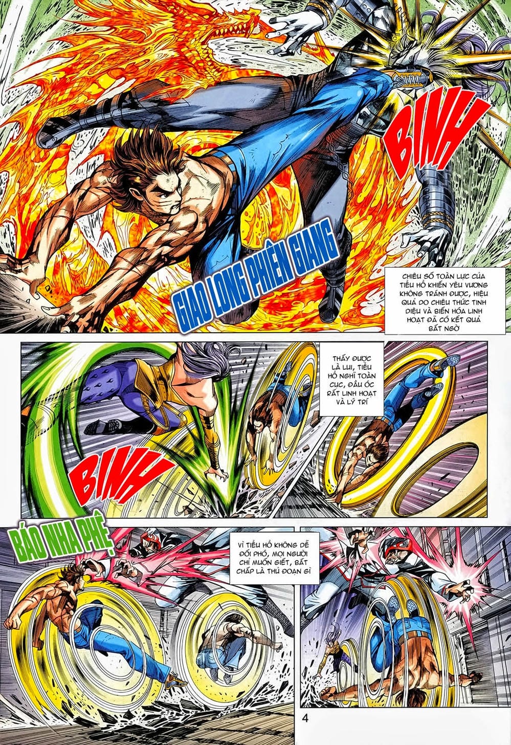 Truyện Tranh Tân Tác Long Hổ Môn trang 4
