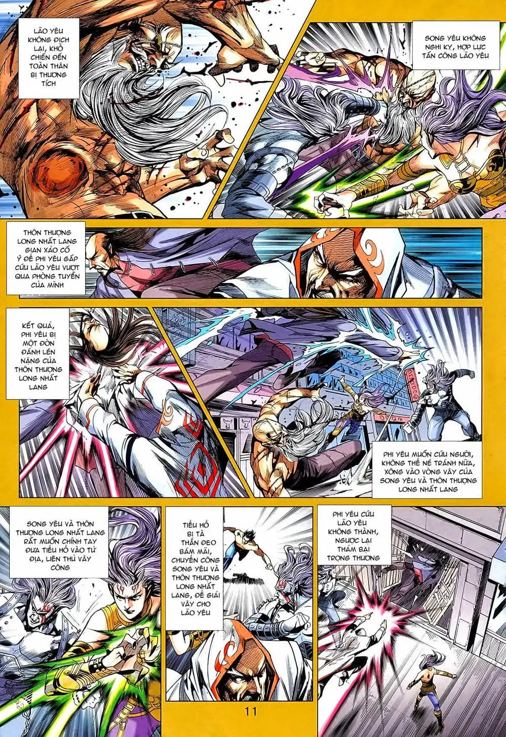 Truyện Tranh Tân Tác Long Hổ Môn trang 4