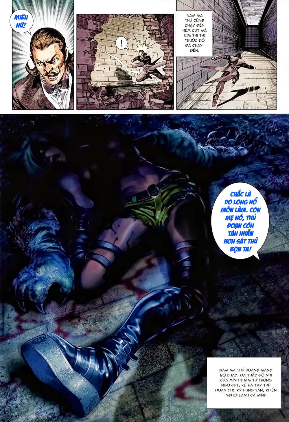 Truyện Tranh Tân Tác Long Hổ Môn trang 4