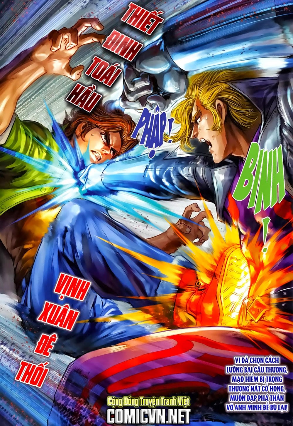 Truyện Tranh Tân Tác Long Hổ Môn trang 4