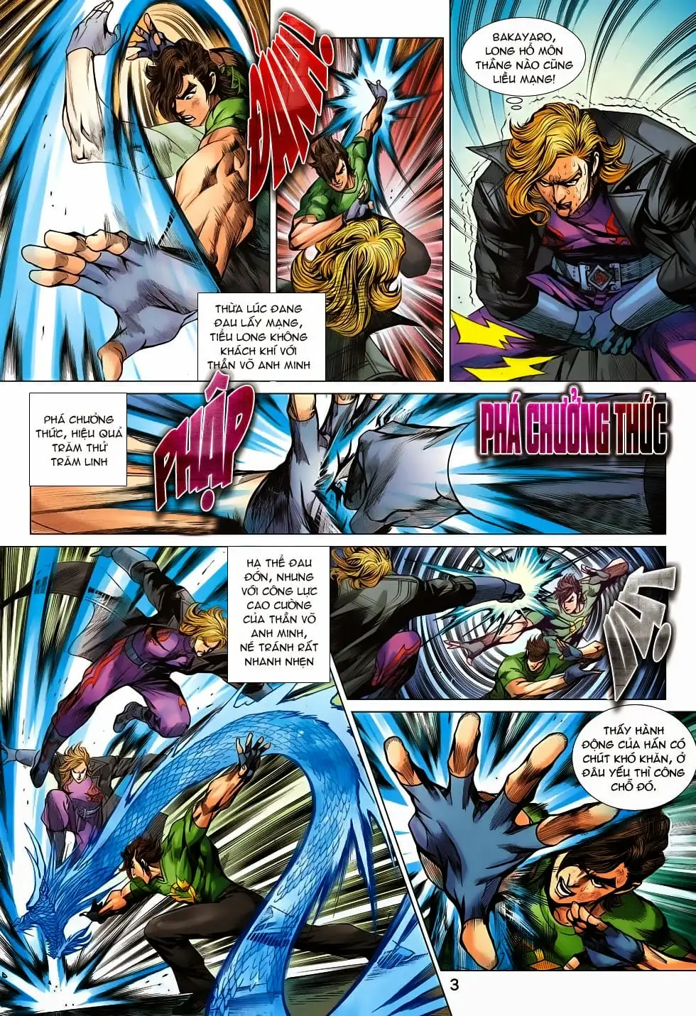 Truyện Tranh Tân Tác Long Hổ Môn trang 4