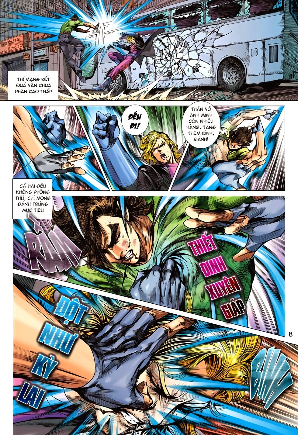 Truyện Tranh Tân Tác Long Hổ Môn trang 4