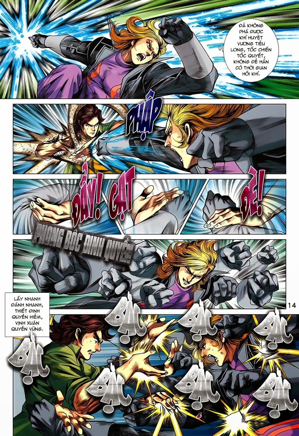 Truyện Tranh Tân Tác Long Hổ Môn trang 4