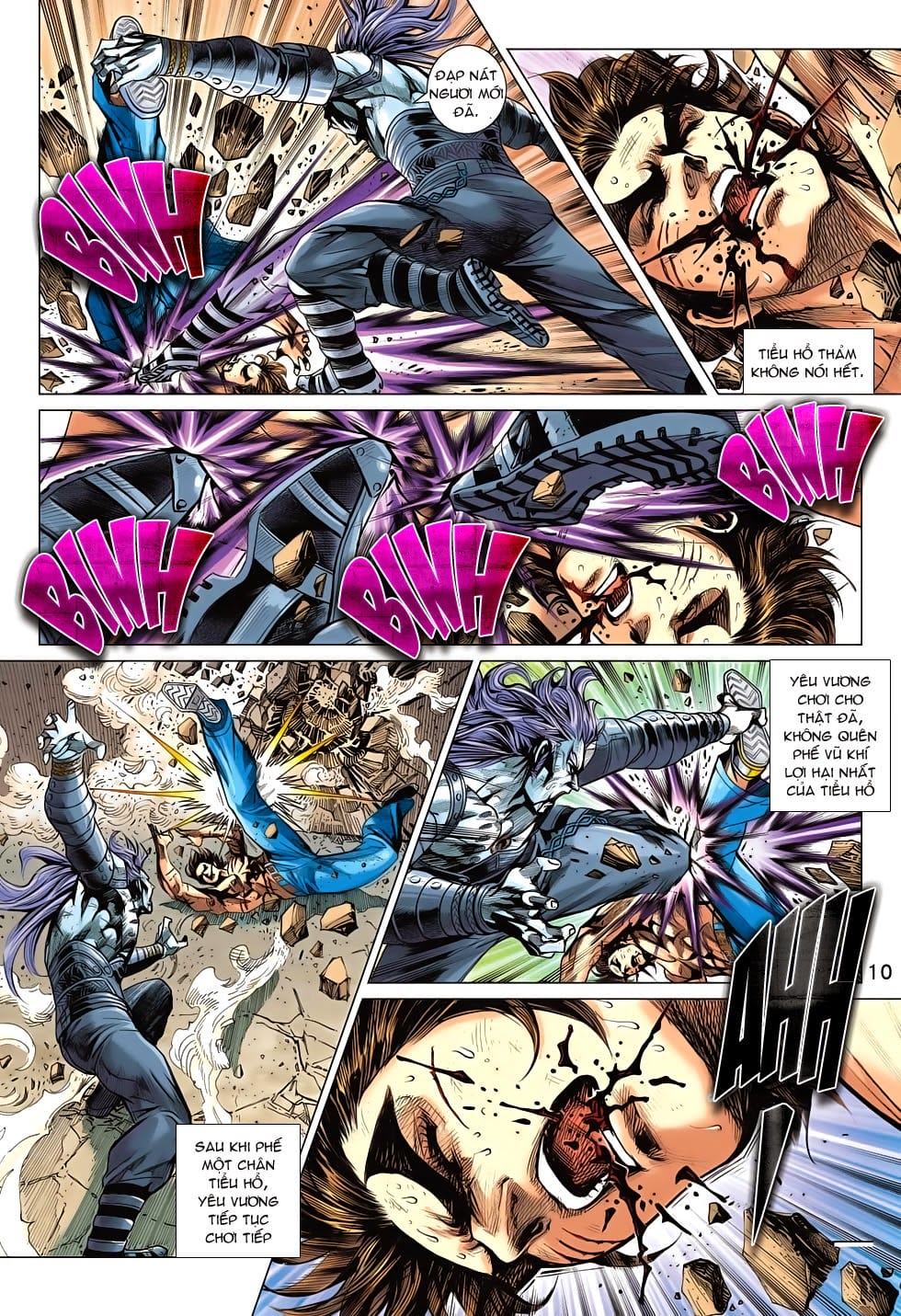 Truyện Tranh Tân Tác Long Hổ Môn trang 4