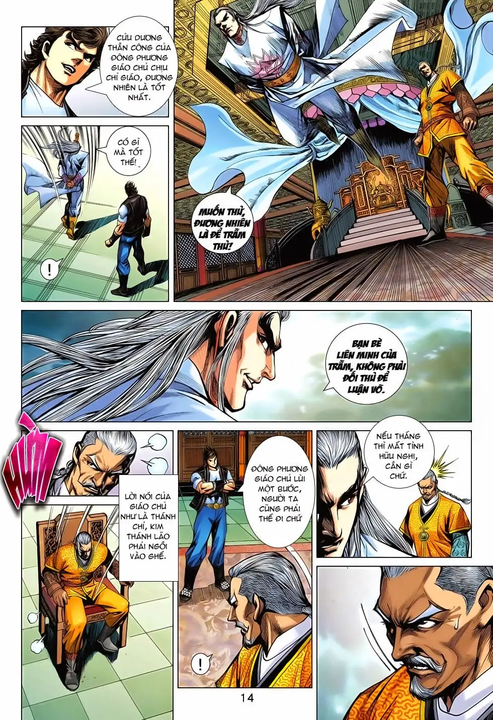 Truyện Tranh Tân Tác Long Hổ Môn trang 4