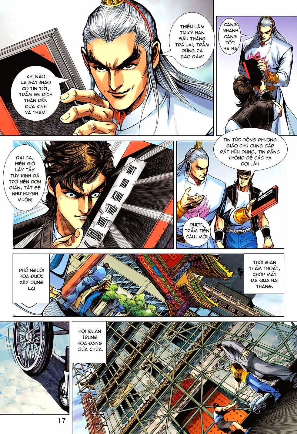 Truyện Tranh Tân Tác Long Hổ Môn trang 4