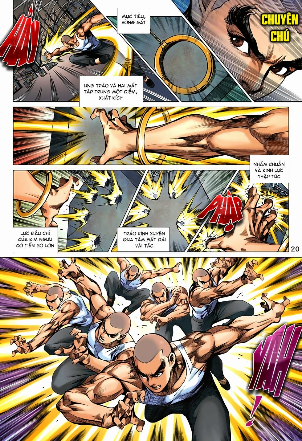 Truyện Tranh Tân Tác Long Hổ Môn trang 4