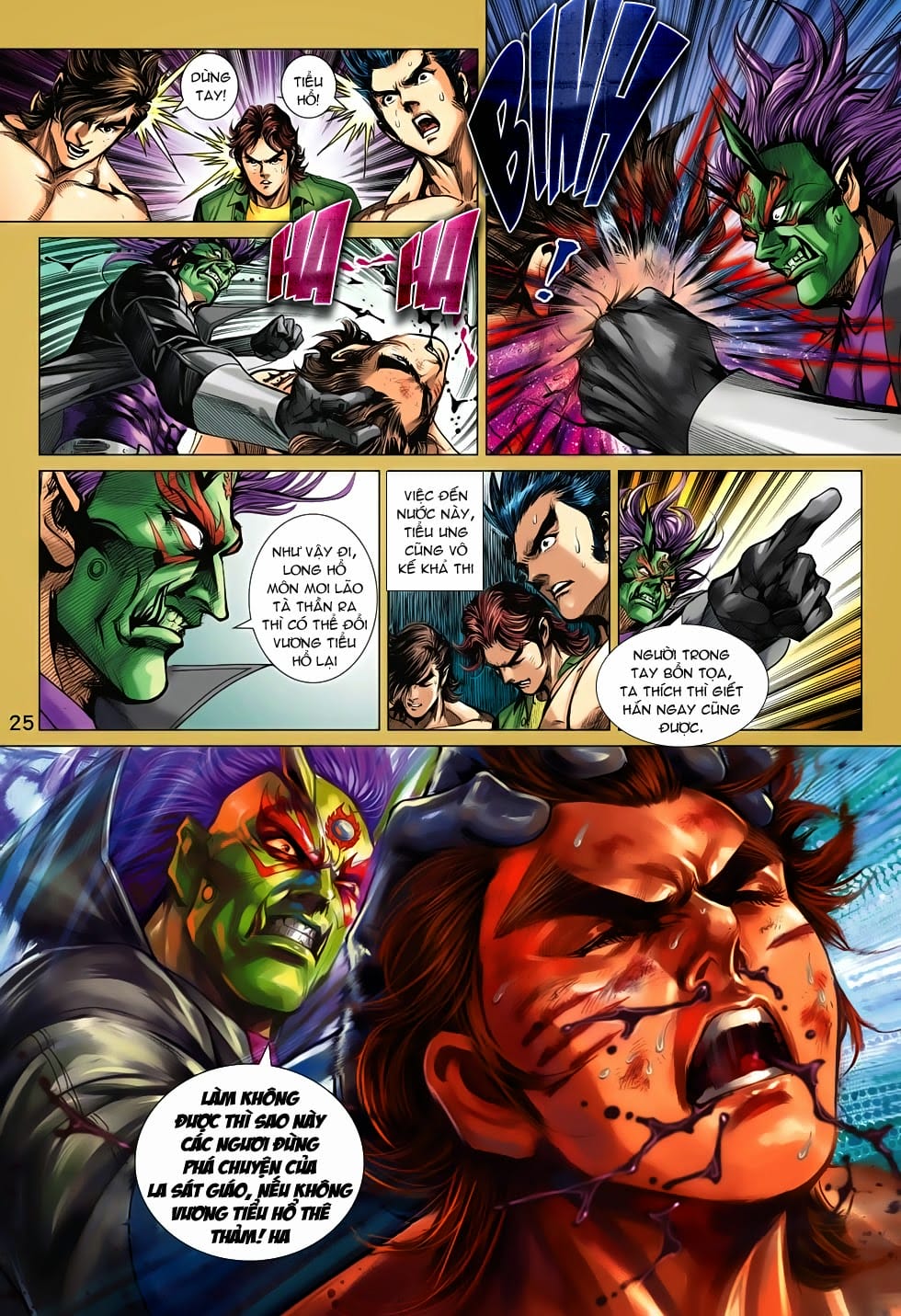 Truyện Tranh Tân Tác Long Hổ Môn trang 4