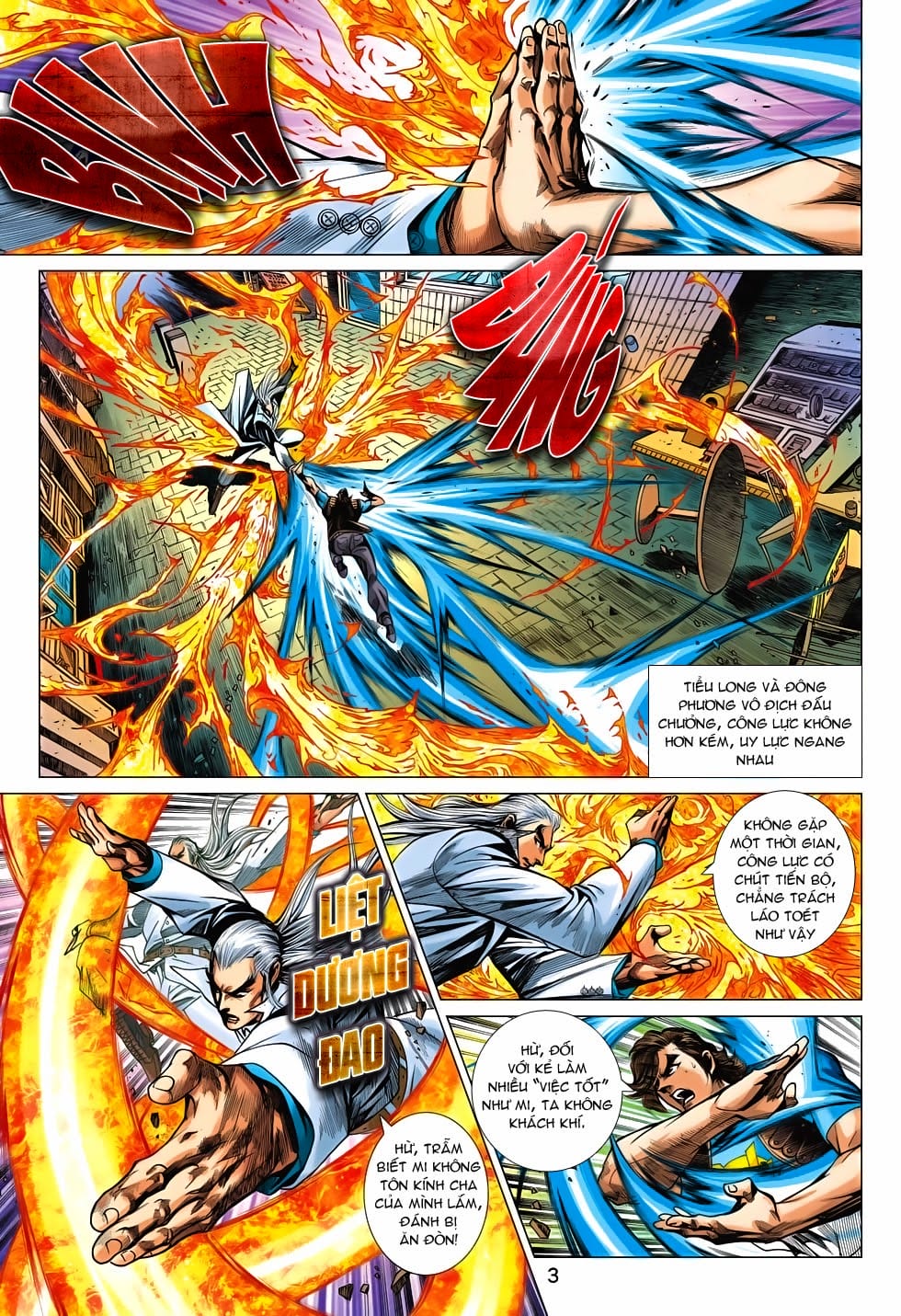 Truyện Tranh Tân Tác Long Hổ Môn trang 4