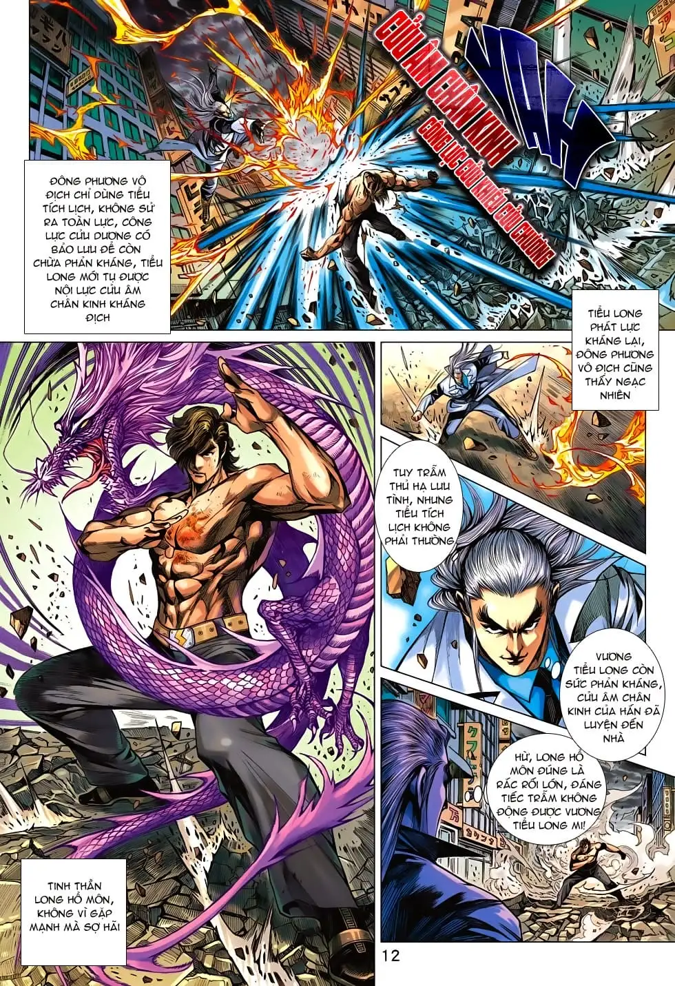 Truyện Tranh Tân Tác Long Hổ Môn trang 4