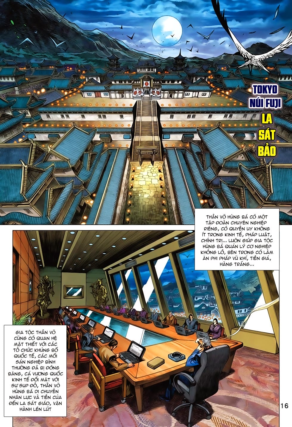 Truyện Tranh Tân Tác Long Hổ Môn trang 4