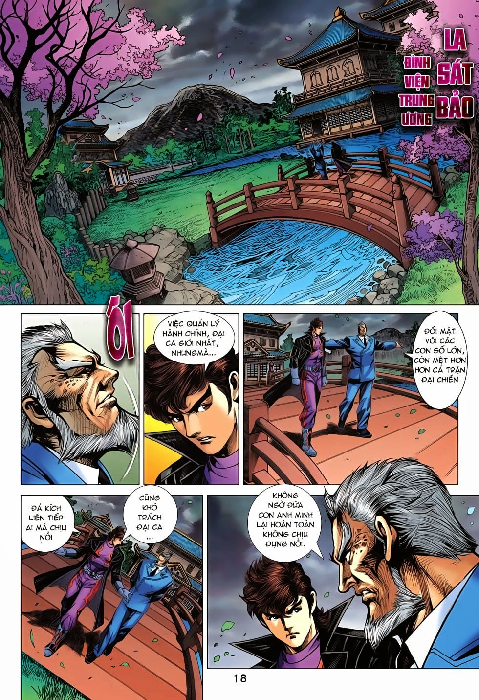 Truyện Tranh Tân Tác Long Hổ Môn trang 4