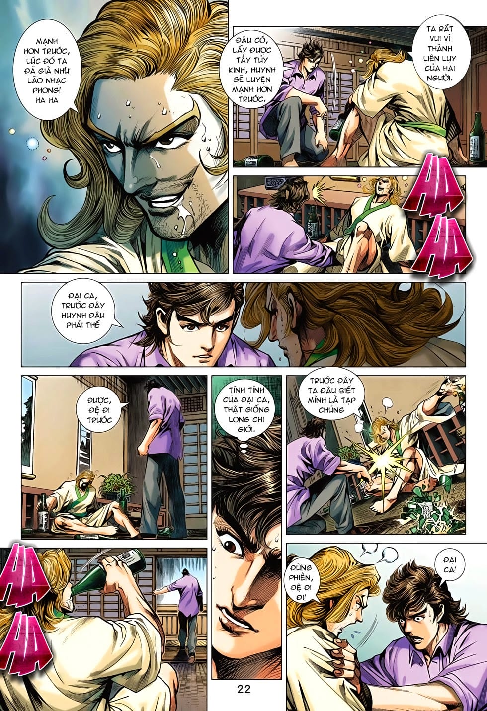 Truyện Tranh Tân Tác Long Hổ Môn trang 4