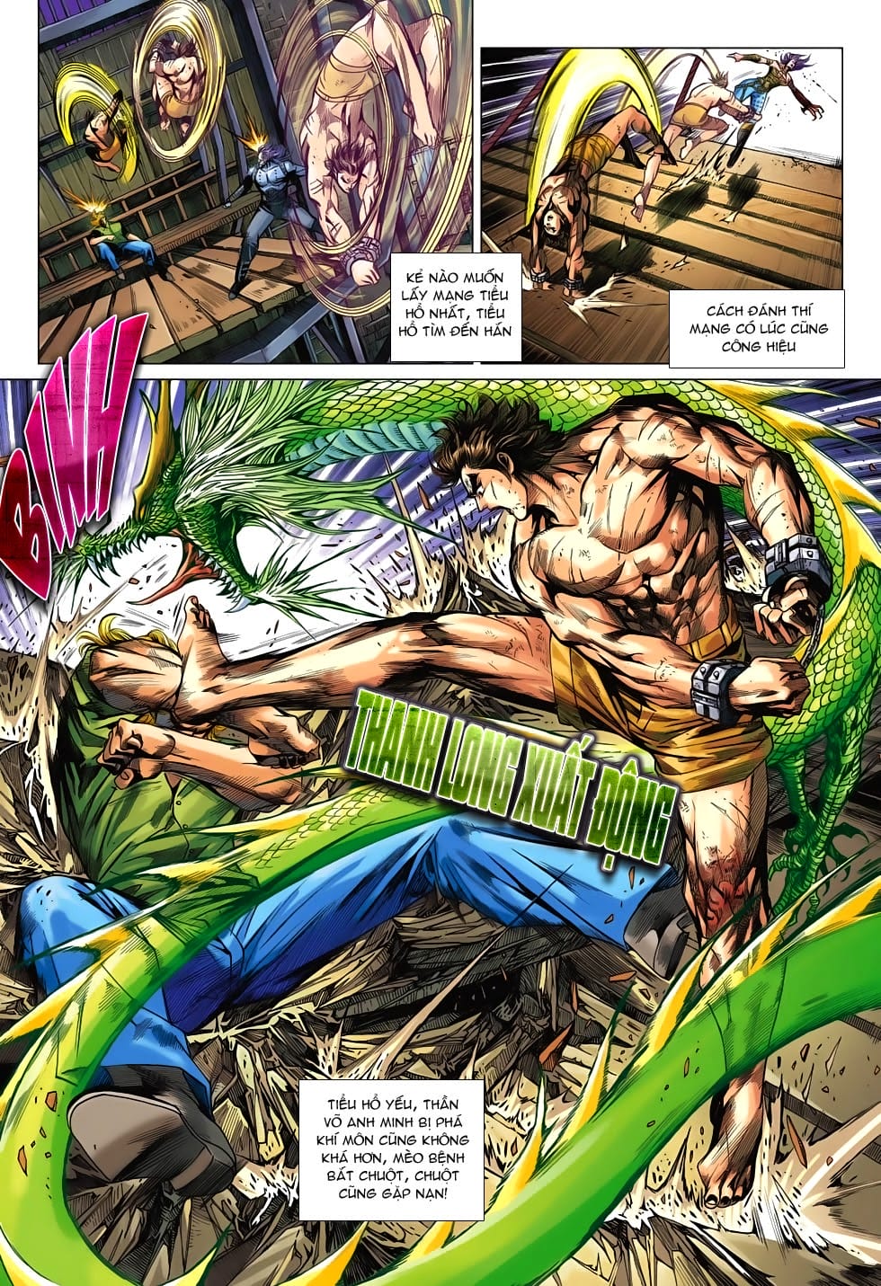 Truyện Tranh Tân Tác Long Hổ Môn trang 4