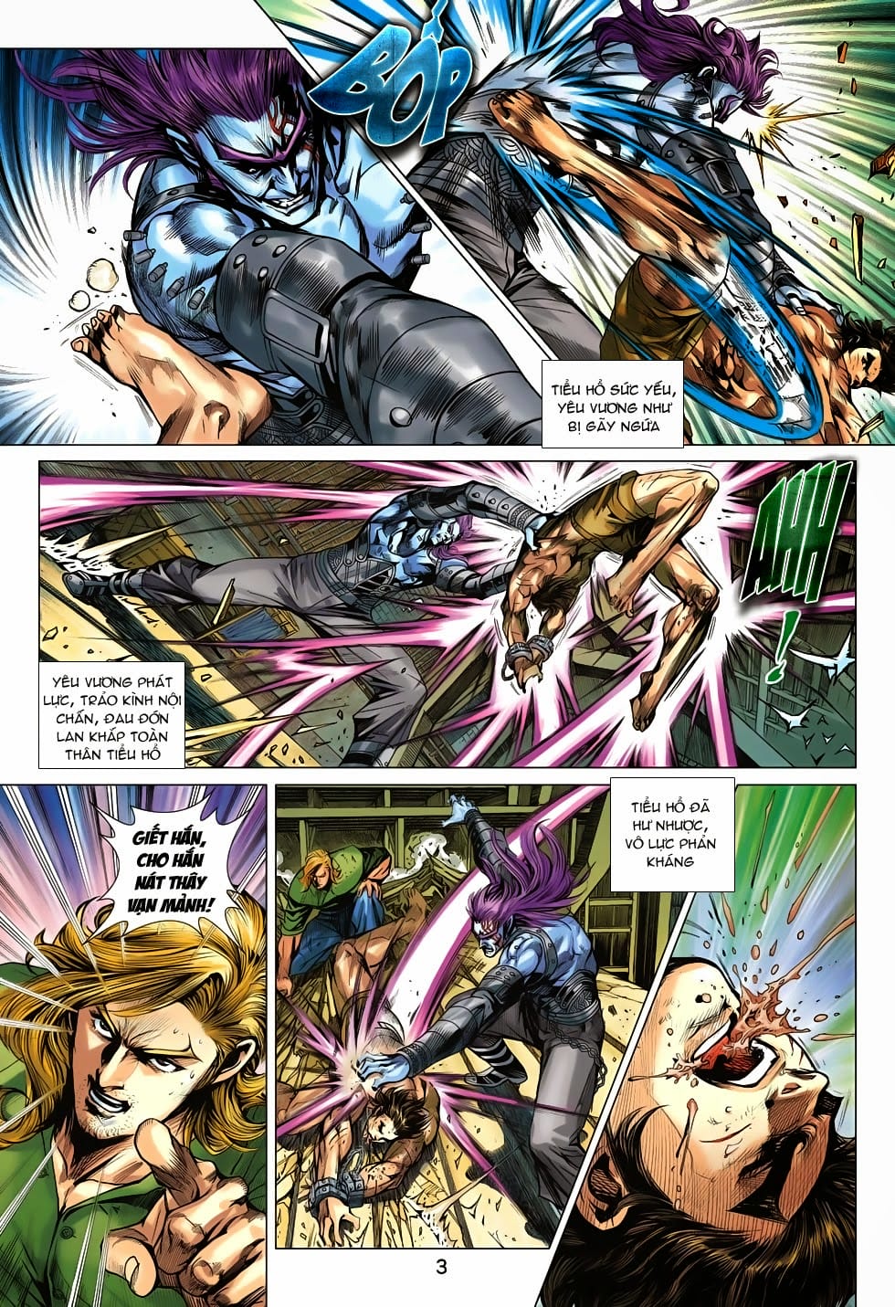 Truyện Tranh Tân Tác Long Hổ Môn trang 4