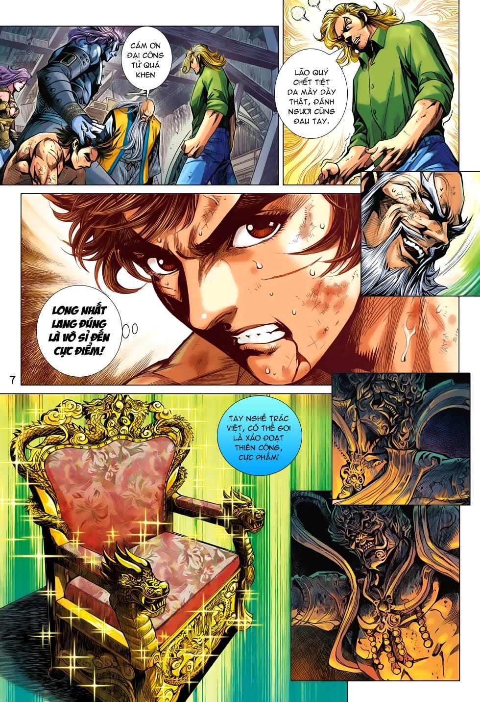 Truyện Tranh Tân Tác Long Hổ Môn trang 4