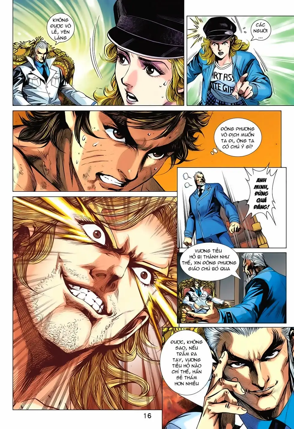 Truyện Tranh Tân Tác Long Hổ Môn trang 4