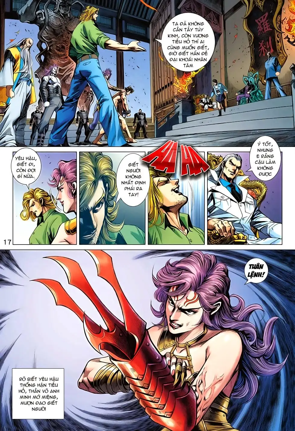 Truyện Tranh Tân Tác Long Hổ Môn trang 4