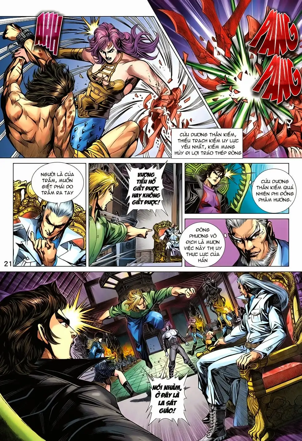 Truyện Tranh Tân Tác Long Hổ Môn trang 4