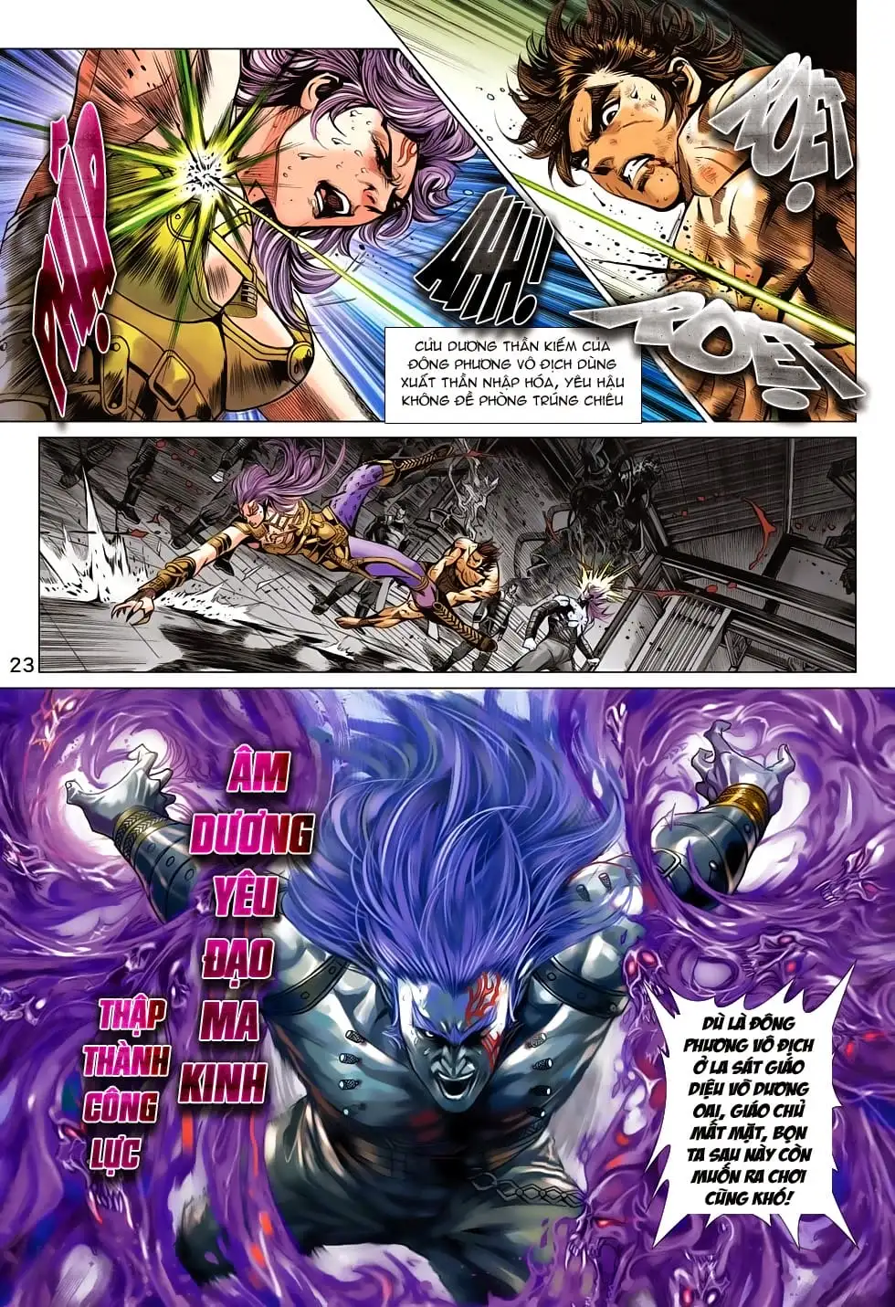 Truyện Tranh Tân Tác Long Hổ Môn trang 4